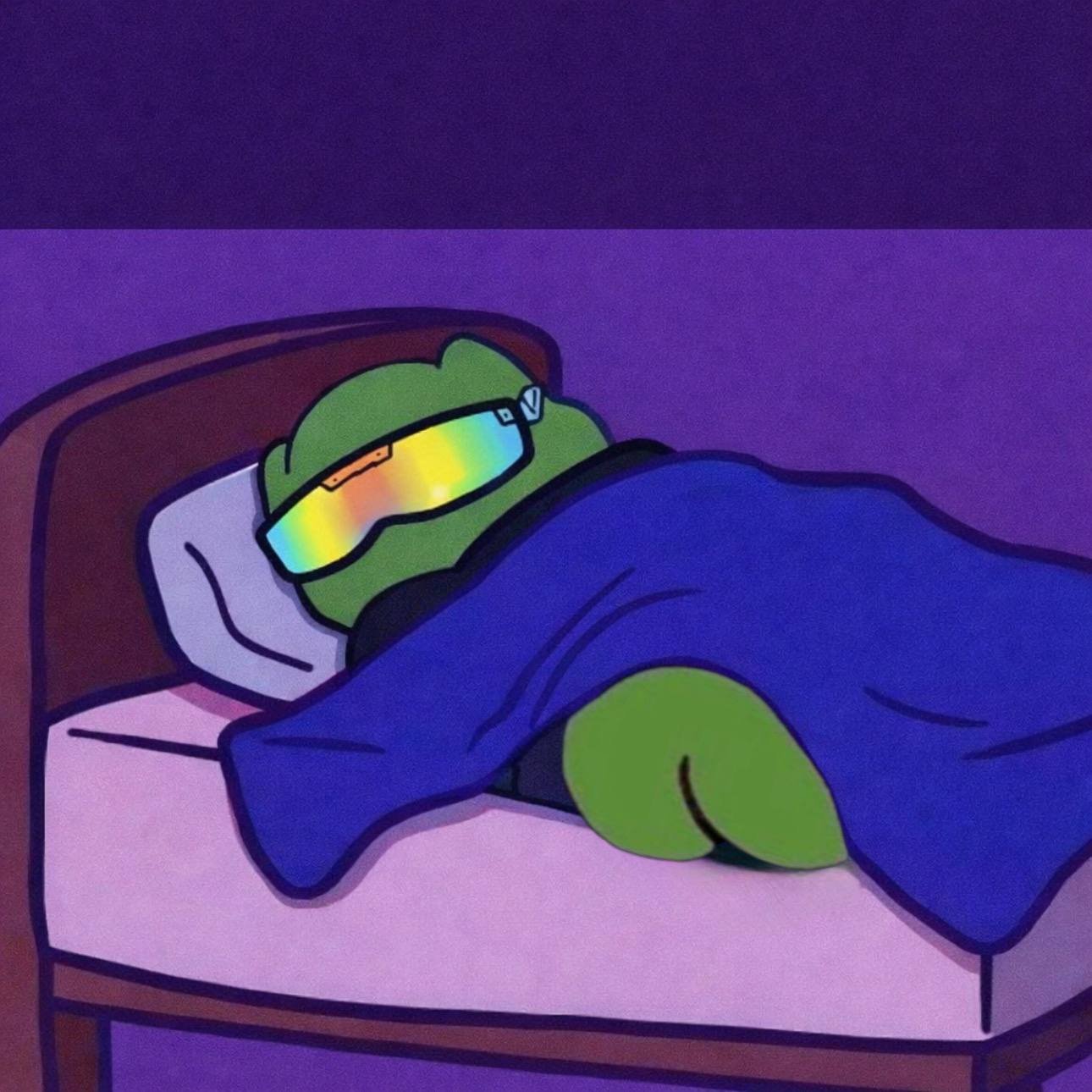 TEK the dinosaur bathed in moonlight